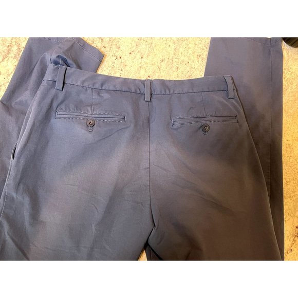 Vineyard Vines OTG On The Go Pants Dark Blue - Size 32x32 - Picture 3 of 6